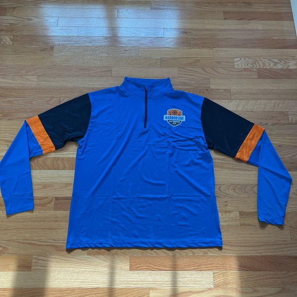 Men’s 1/4 zip running jacket - Picture 1 of 3